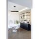 Pendule, Lustre suspendate - Lustra LED cu telecomanda design circular NISEKO II Black 90cm