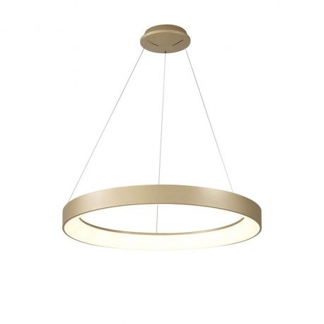 Iluminat inteligent - Lustra LED inteligenta design circular NISEKO II Gold 65cm