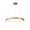 Lustra LED inteligenta design circular NISEKO II Gold 50cm