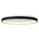 Plafoniere - Plafoniera LED cu telecomanda design circular NISEKO II Black 90cm