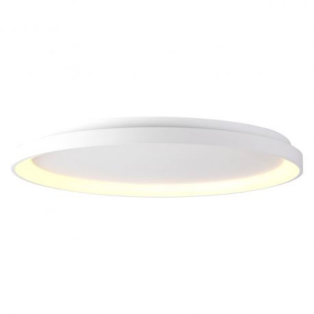 Plafoniere - Plafoniera LED cu telecomanda design circular NISEKO II White 90cm