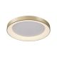 Plafoniere - Plafoniera LED inteligenta design circular NISEKO II Gold 65cm