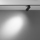 Spoturi, Proiectoare pe sina - Spot LED, accesoriu pentru sina magnetica Exility, Focus LED negru 12W 3000K
