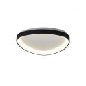 Plafoniera LED cu telecomanda NISEKO II Triangular Black 38W