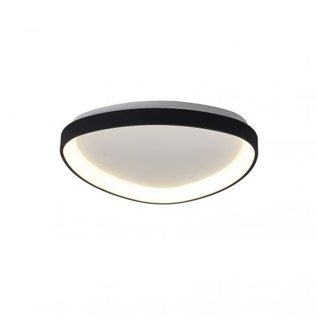 Plafoniere - Plafoniera LED cu telecomanda NISEKO II Triangular Black 38W