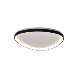 Plafoniere - Plafoniera LED cu telecomanda NISEKO II Triangular Black 50W