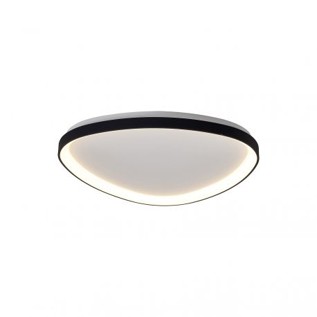 Plafoniere - Plafoniera LED cu telecomanda NISEKO II Triangular Black 50W