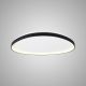 Plafoniere - Plafoniera LED cu telecomanda NISEKO II Triangular Black 50W