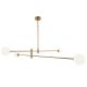 Lustra reglabila design modern minimalist CAPE TOWN alama/alb