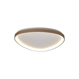 Plafoniere - Plafoniera LED cu telecomanda NISEKO II Triangular Gold 50W