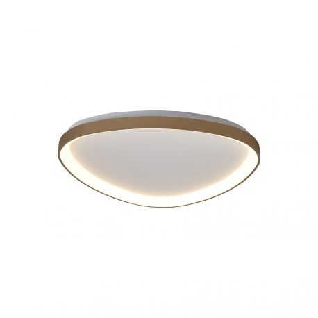 Plafoniere - Plafoniera LED cu telecomanda NISEKO II Triangular Gold 50W