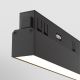 Spoturi, Proiectoare pe sina - Modul LED, accesoriu pentru sina magnetica Exility, Basis negru 4000K