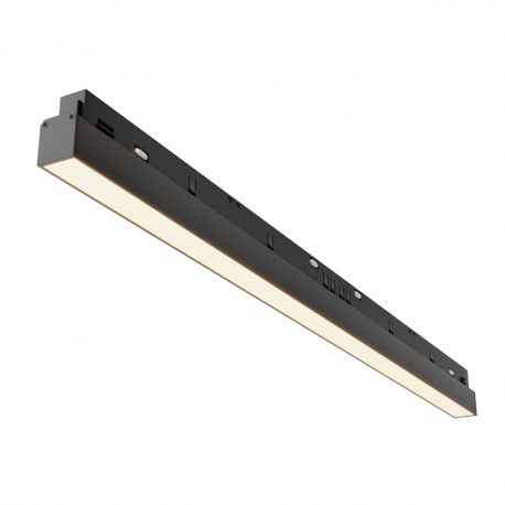 Spoturi, Proiectoare pe sina - Modul LED, accesoriu pentru sina magnetica Exility, Basis negru 24W 4000K