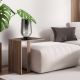 Veioze - Veioza, Lampa de masa design modern Nora negru/ marmura neagra