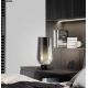 Veioze - Veioza, Lampa de masa design modern Nora negru/ marmura neagra
