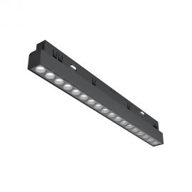 Spoturi, Proiectoare pe sina - Modul LED, accesoriu pentru sina magnetica Exility, Points negru 18W 4000K