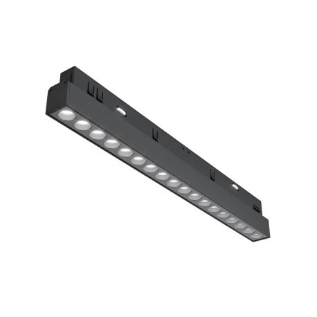 Spoturi, Proiectoare pe sina - Modul LED, accesoriu pentru sina magnetica Exility, Points negru 18W 4000K