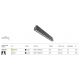 Spoturi, Proiectoare pe sina - Modul LED, accesoriu pentru sina magnetica Exility, Points negru 18W 4000K