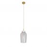 Pendul design modern Nora auriu/ marmura alba