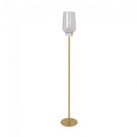 Lampadare - Lampa de podea design modern Nora auriu/ marmura alba