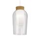 Pendule, Lustre suspendate - Lustra cu 5 pendule design modern Nora alb/ lemn