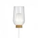 Lampadare - Lampa de podea design modern Nora alb/ lemn