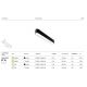 Spoturi, Proiectoare pe sina - Modul LED, accesoriu pentru sina magnetica Radity, Basis alb 12W 4000K