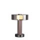 Veioze - Veioza, Lampa de masa design modern Gin Small auriu-roze