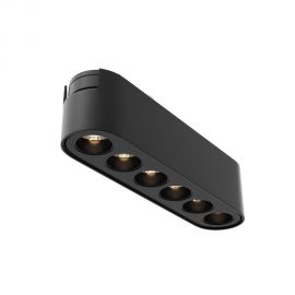 Spoturi, Proiectoare pe sina - Modul LED, accesoriu pentru sina magnetica Radity, Points negru 6W 3000K