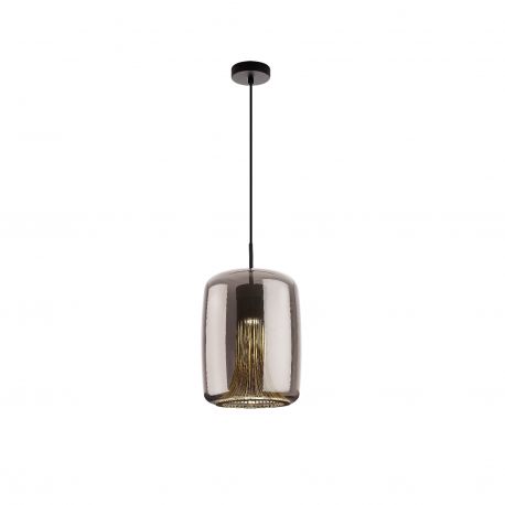 Pendule, Lustre suspendate - Lustra, Pendul design modern KRISS negru/ crom