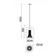 Pendule, Lustre suspendate - Lustra, Pendul design modern KRISS negru/ crom