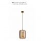 Pendule, Lustre suspendate - Lustra, Pendul design modern KRISS auriu/ bronz