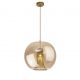 Lustra, Pendul design modern KRISS auriu/ bronz