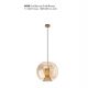 Pendule, Lustre suspendate - Lustra, Pendul design modern KRISS auriu/ bronz