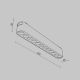Spoturi, Proiectoare pe sina - Modul LED, accesoriu pentru sina magnetica Radity, Points alb 12W 4000K
