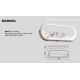 Aplice, corpuri de iluminat pentru pereti - Aplica de perete LED design ambiental MARMOL
