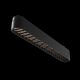 Spoturi, Proiectoare pe sina - Modul LED, accesoriu pentru sina magnetica Radity, Basis Grid negru 12W 3000K