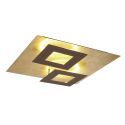 Plafoniera LED design ambiental DALIA Corten/ gold