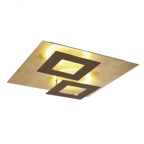 Plafoniere - Plafoniera LED design ambiental DALIA Corten/ gold