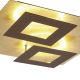 Plafoniere - Plafoniera LED design ambiental DALIA Corten/ gold