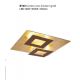 Plafoniere - Plafoniera LED design ambiental DALIA Corten/ gold