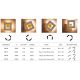 Aplice, corpuri de iluminat pentru pereti - Aplica de perete LED design ambiental DALIA 14x14cm, alb