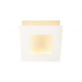 Aplice, corpuri de iluminat pentru pereti - Aplica de perete LED design ambiental DALIA 18x18cm, alb