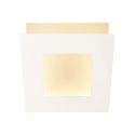 Aplica de perete LED design ambiental DALIA 22x22cm, alb