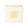 Aplica de perete LED design ambiental DALIA 22x22cm, alb