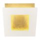 Aplica de perete LED design ambiental DALIA 40x40cm, alb/ auriu