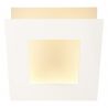 Aplica de perete LED design ambiental DALIA 40x40cm, alb