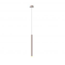 Pendule, Lustre suspendate - Pendul LED tubular design modern minimalist CALA alb
