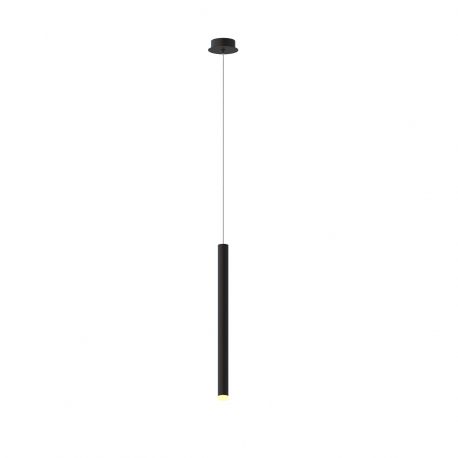 Pendule, Lustre suspendate - Pendul LED tubular design modern minimalist CALA negru