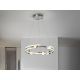 Candelabre, Lustre - Lustra LED moderna design circular Ciclos crom